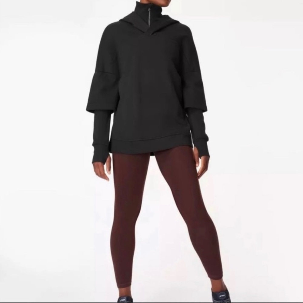 SWEATY BETTY Black Adventurer Hoodie Size Small